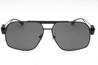 Versace 0VE2269 Sunglasses Matte Black / Dark Grey-AmbrogioShoes