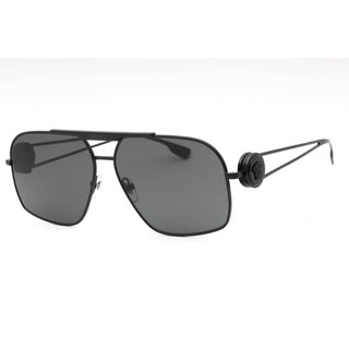 Versace 0VE2269 Sunglasses Matte Black / Dark Grey-AmbrogioShoes