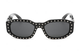 Versace 0VE4361 Sunglasses Black / Dark Grey-AmbrogioShoes