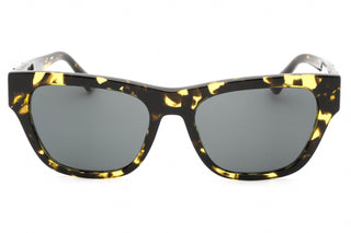 Versace 0VE4457 Sunglasses Yellow Spotted Havana / Dark grey-AmbrogioShoes