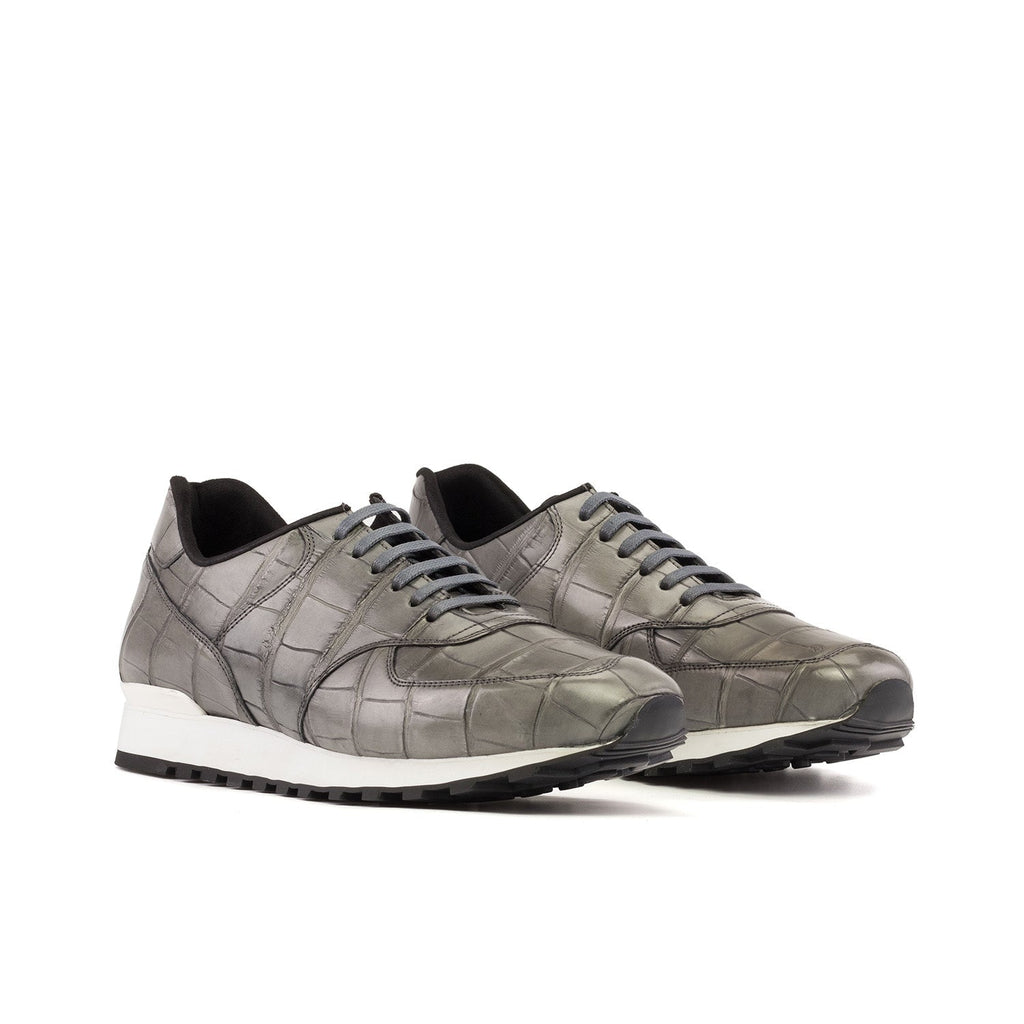 Jogger grey exotic alligator - Animas Code