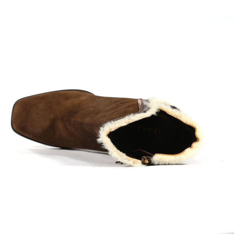 Designer hot sale fur shoes