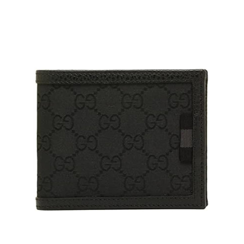 GUCCI Microguccissima Leather Wallet, Black 260987 : Clothing,  Shoes & Jewelry