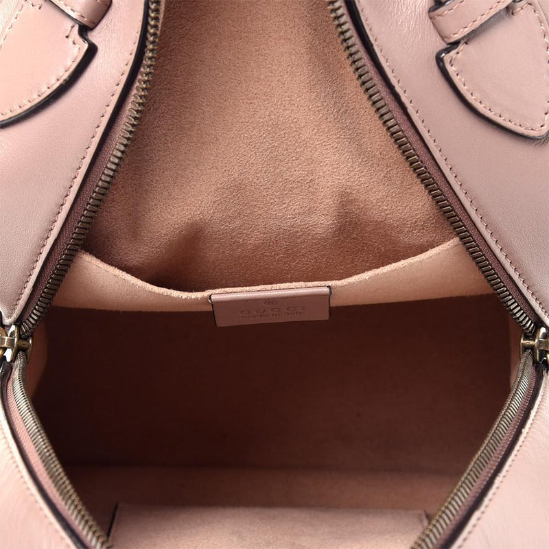 Gucci Marmont Beige Leather Backpack - MyDesignerly