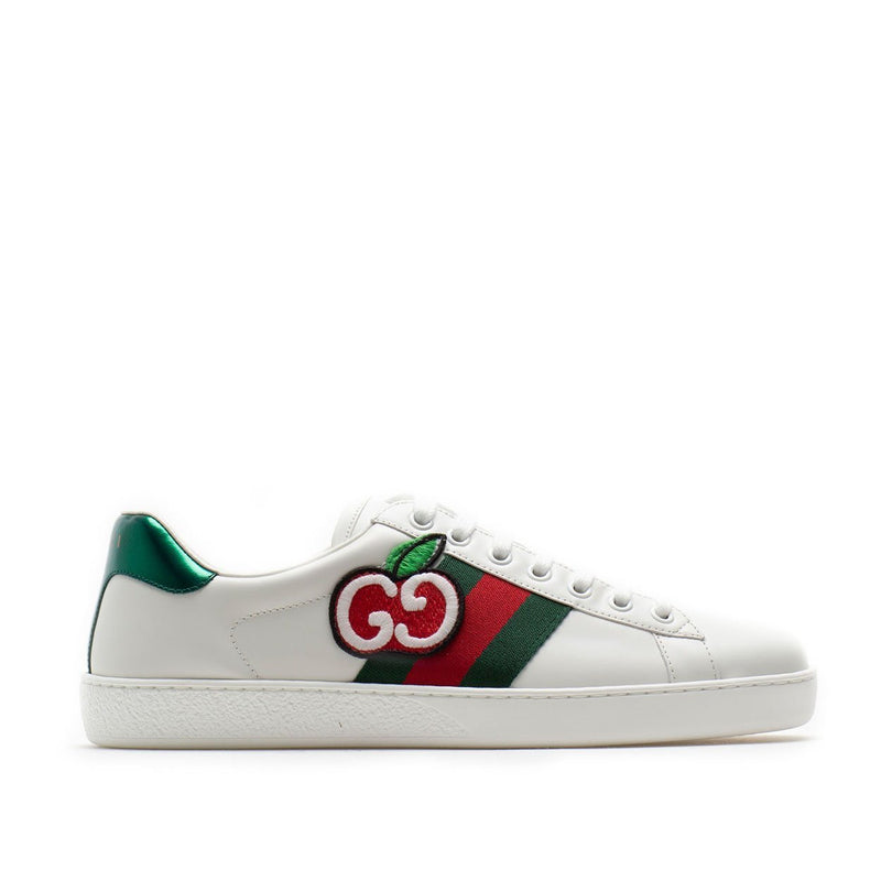 Gucci Ace Leather Sneakers - White - Low-top Sneakers