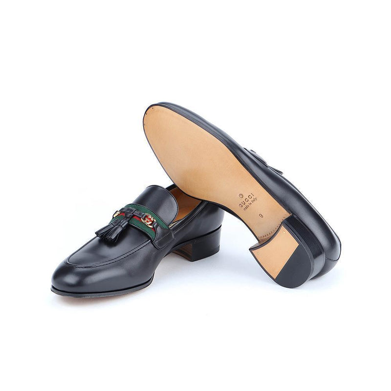 Gucci Men's Horsebit Loafers with Web