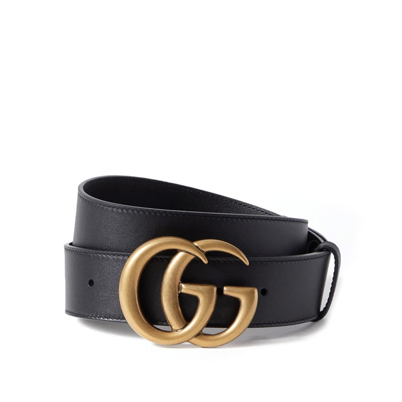GUCCI DOUBLE G Buckle Leather Belt - Unboxing 