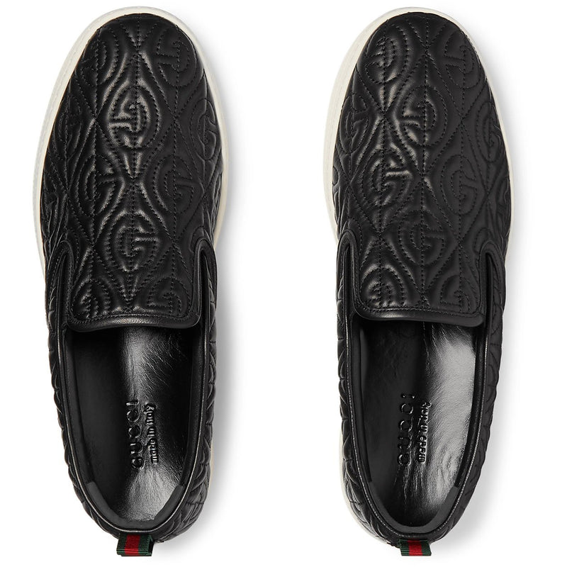 Gucci Men's Dublin GG Embossed Slip On Sneakers