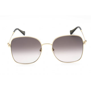 Gucci GG1143S Sunglasses Gold / Grey Gradient-AmbrogioShoes