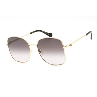 Gucci GG1143S Sunglasses Gold / Grey Gradient-AmbrogioShoes