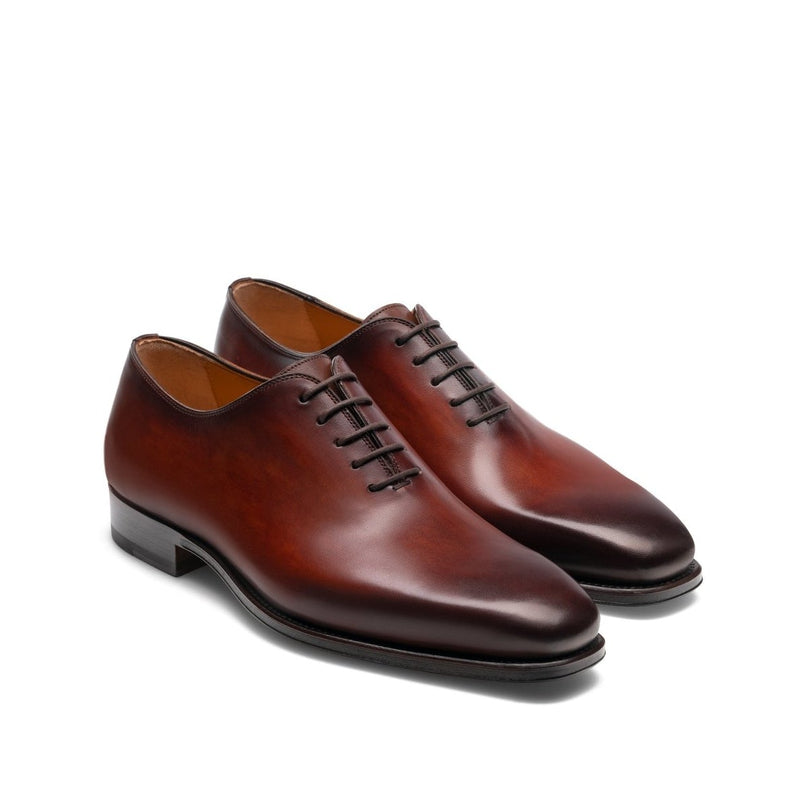 Magnanni 20702 Crucero Men's Shoes Cognac Calf-Skin Leather Whole-cut ...