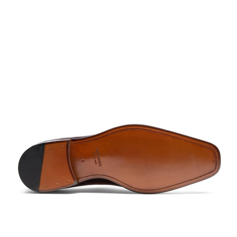 Magnanni 20702 Crucero Men's Shoes Cognac Calf-Skin Leather Whole-cut ...