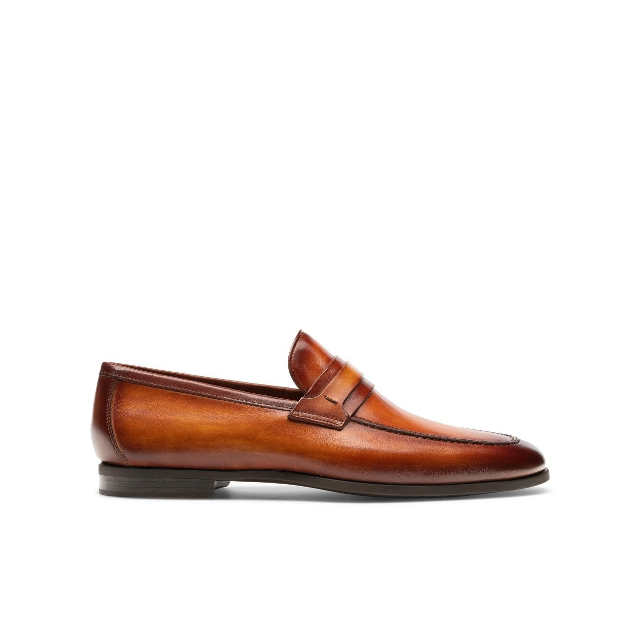 Magnanni 23822 Daniel Men's Shoes Brown Calf-Skin Leather Penny Loafer ...