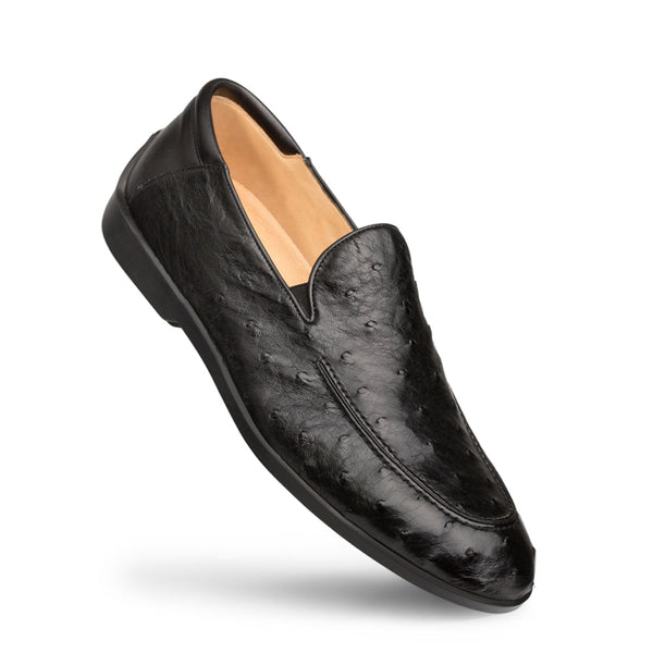 Carlo Ventura2439 Men's Slip-On Shoe in Ostrich Leg
