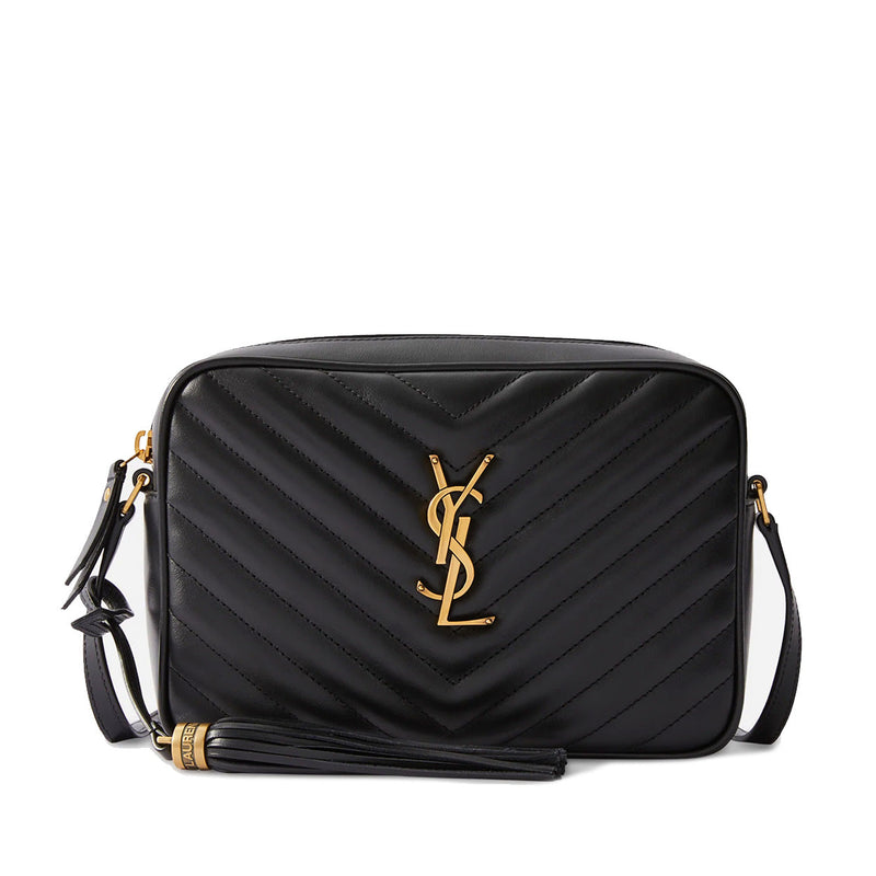 Yves Saint Laurent, Bags, Black And Gold Ysl Sling Bag I Only Use It Time
